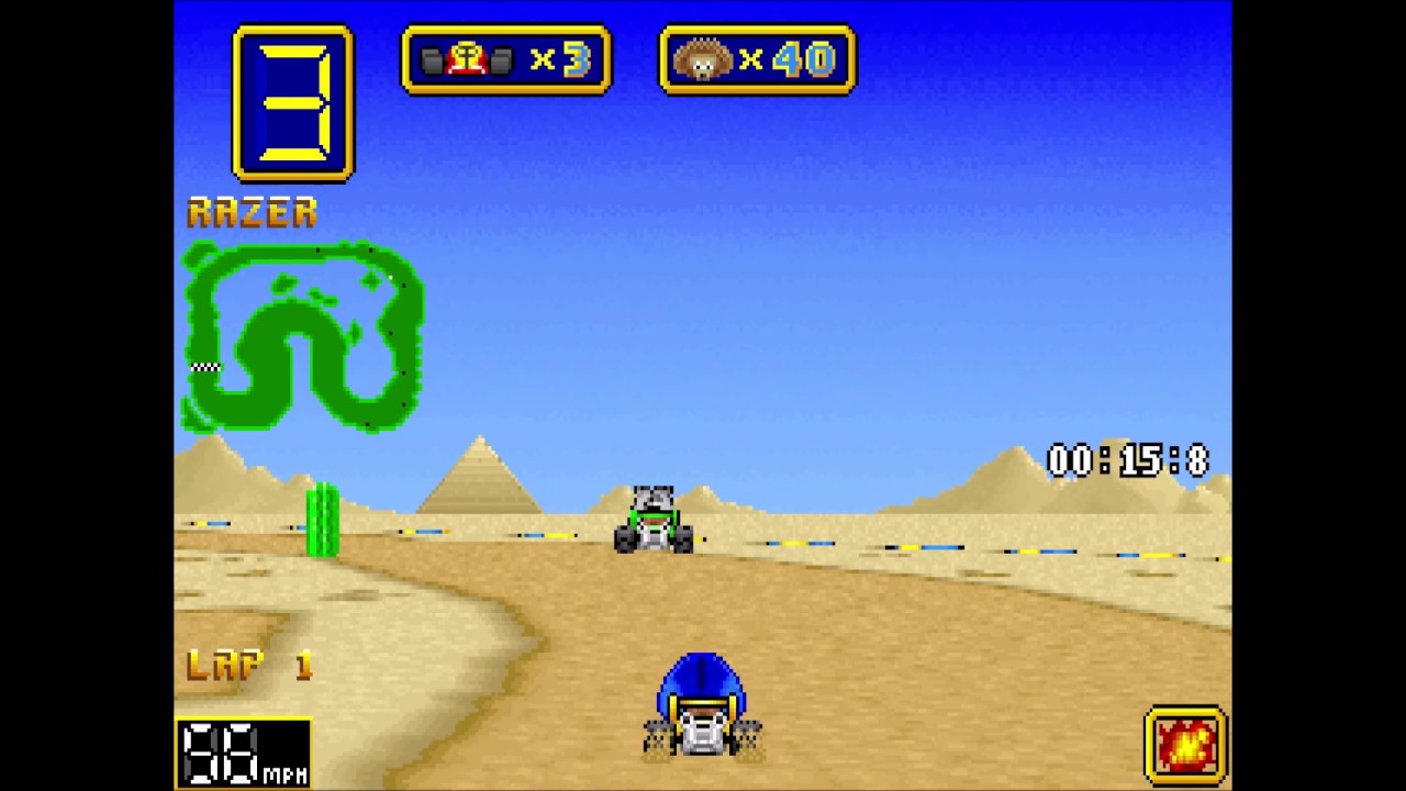 #YesterPlay: Wacky Wheels (MS-DOS, Beavis Soft, 1994)