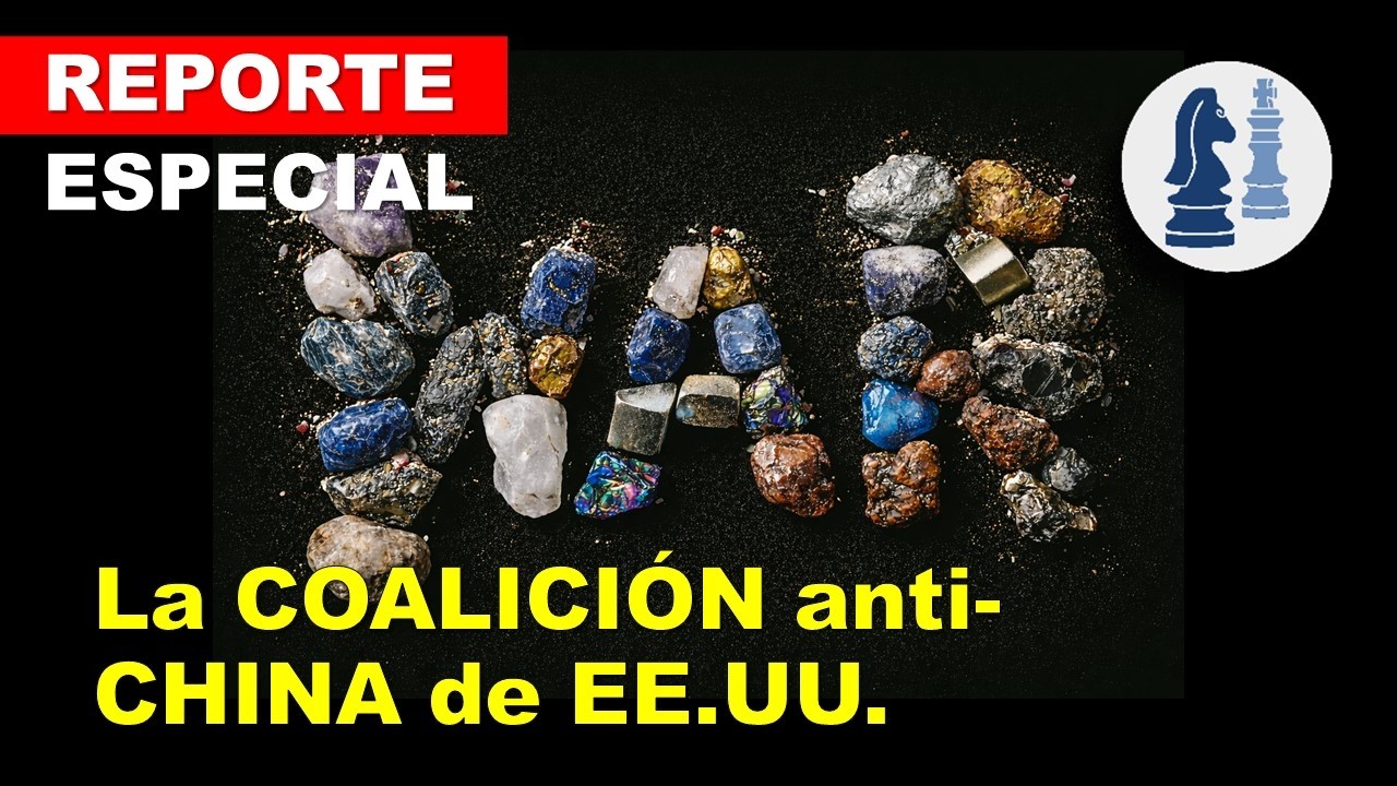 La GU&pound;RRA por los MINERALES CR&Iacute;TICOS