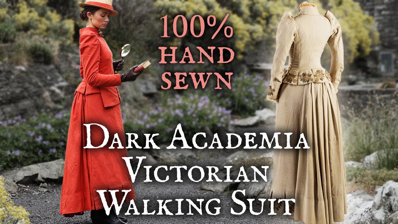 I Spent 400+ Hours Making a Dark Academia Victorian Walking Suit & Wore It to a Castle