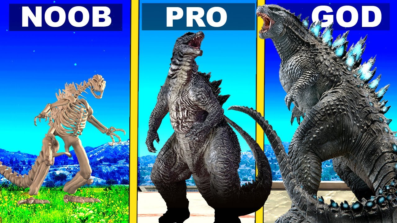 Upgrading GODZILLA into MEGA GODZILLA in GTA 5