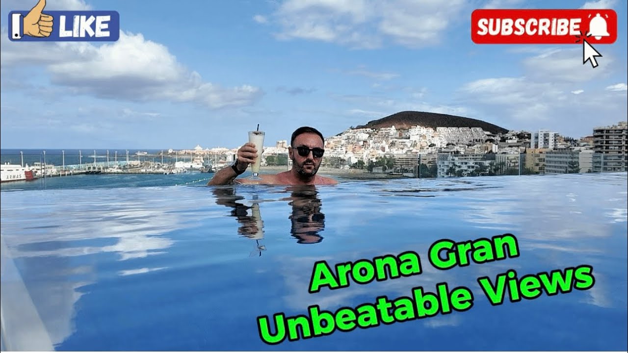 Luxury in Los Cristianos: Arona Gran Hotel Room, Dining & Infinity Pool Experience