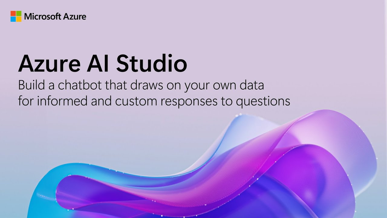 Build a chatbot that draws on your own data with Azure AI Studio