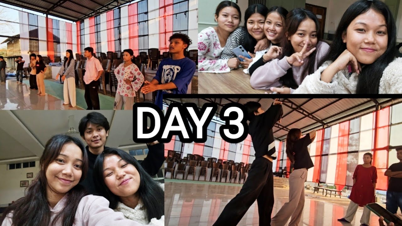 Day 1 rehearsal for  upcoming Mising Youth Festival// Vlog 83 //Bonu Perme 
