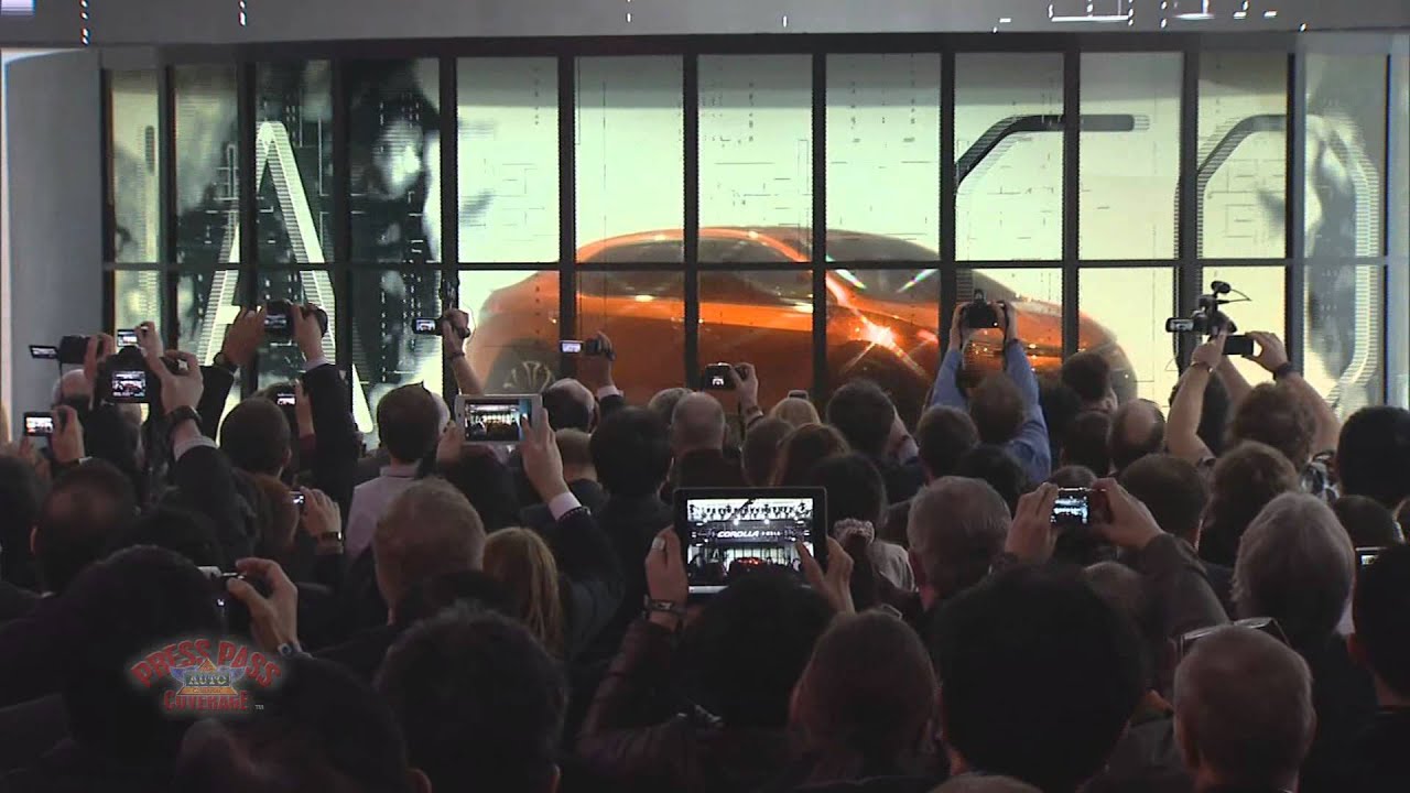 Toyota Presentation at 2013 Detroit Auto Show