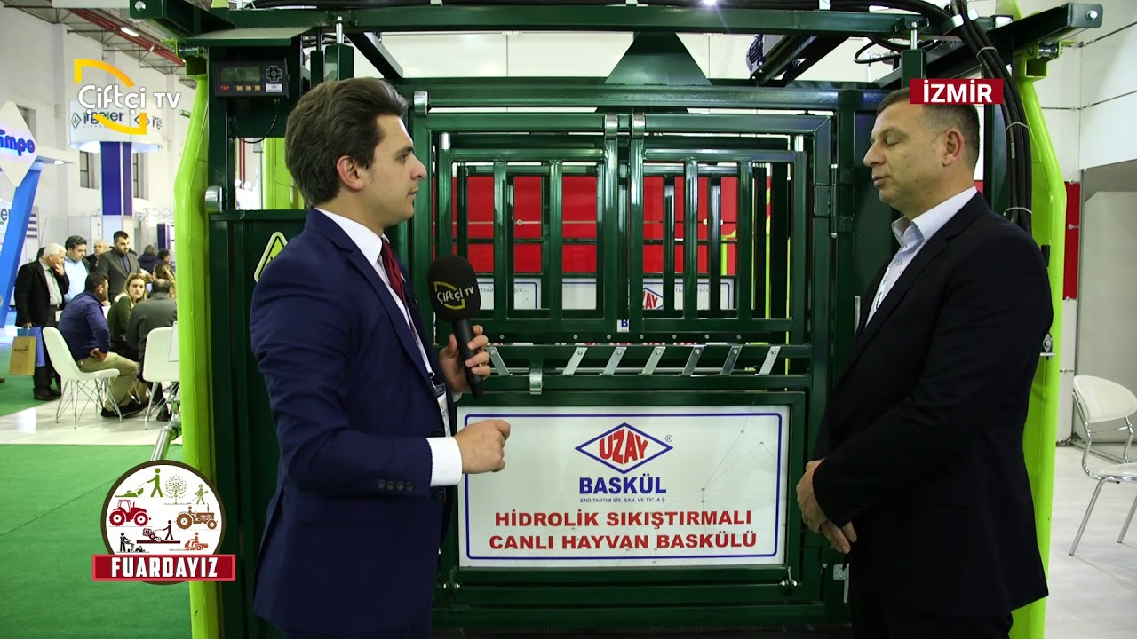 Uzay Baskül- AgroExpo İzmir Fuar / Çiftçi Tv