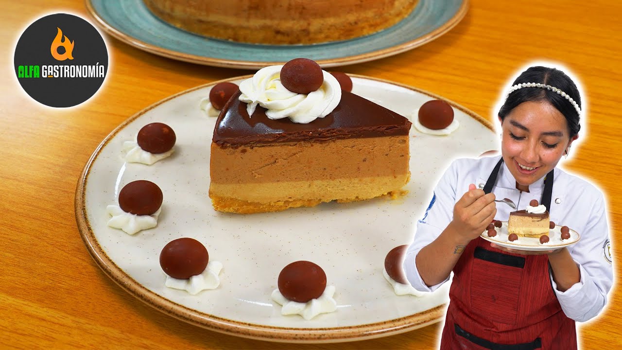 Delicioso CHEESECAKE de CAFÉ y CHOCOLATE