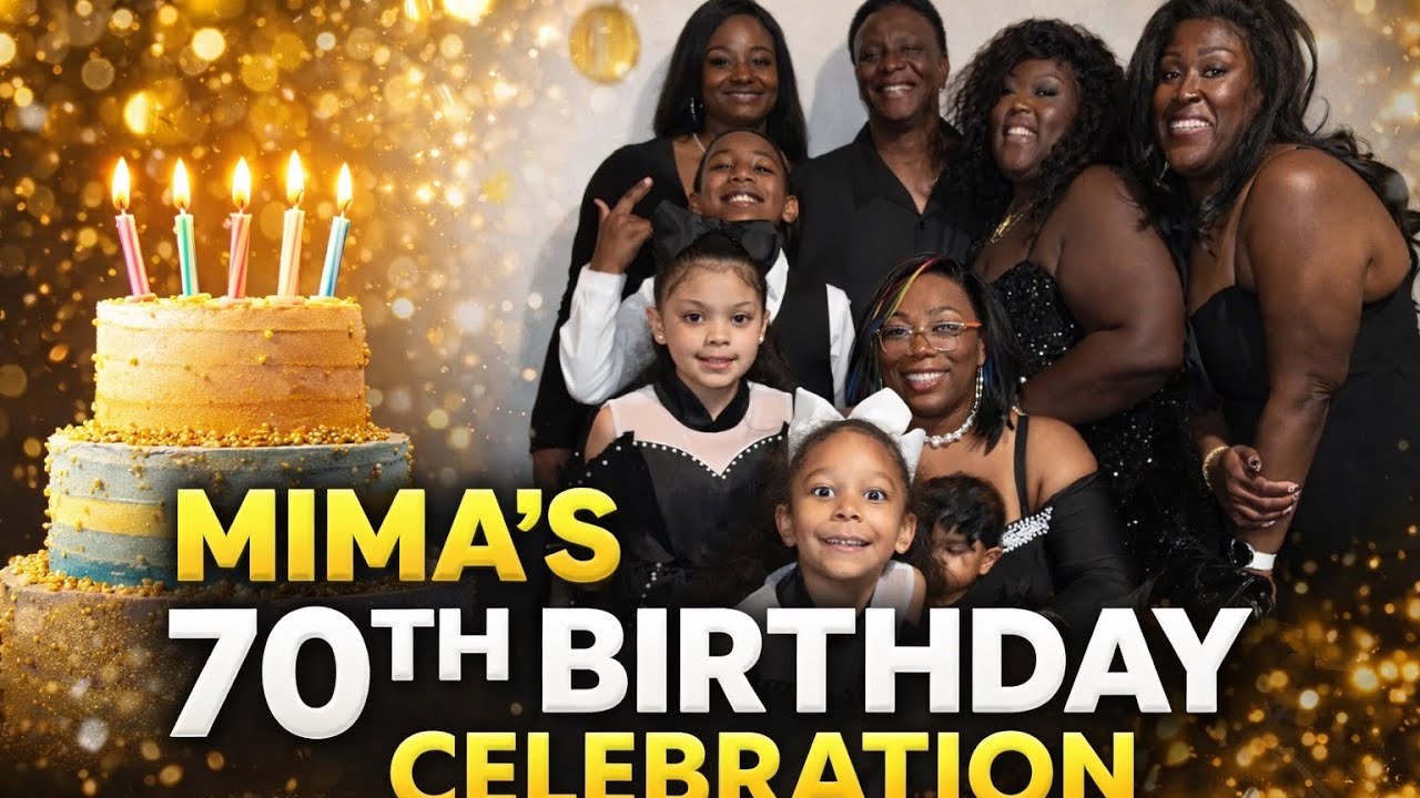 Mima's 70th Birthday Celebration Part 1|Prayer and heartfelt family messages
