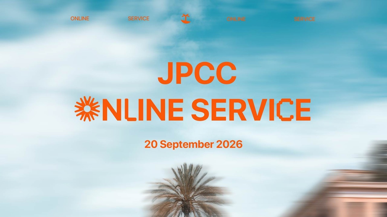 Ruang Untuk Pulang - Ps. Jose Carol  (JPCC ONLINE SERVICE 20 September 2026)