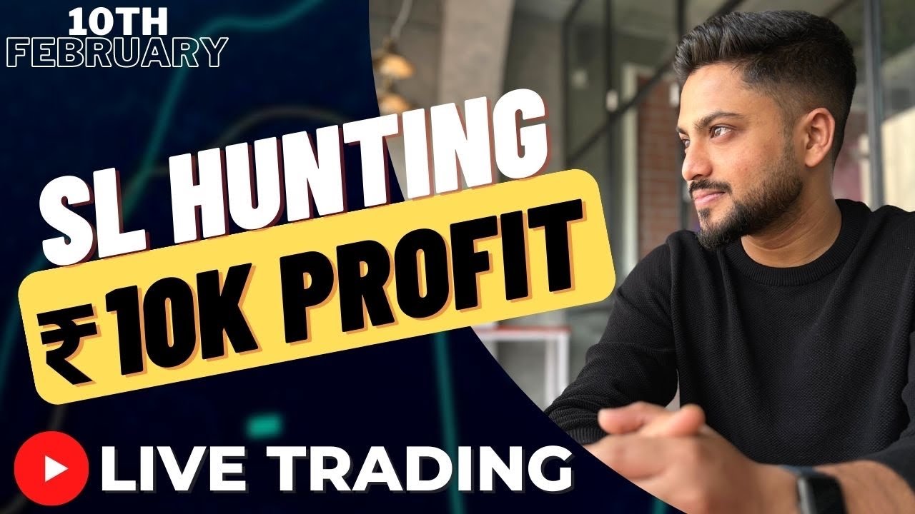 ₹10K Profit | Live Trading | SL Hunting | Trading Leo