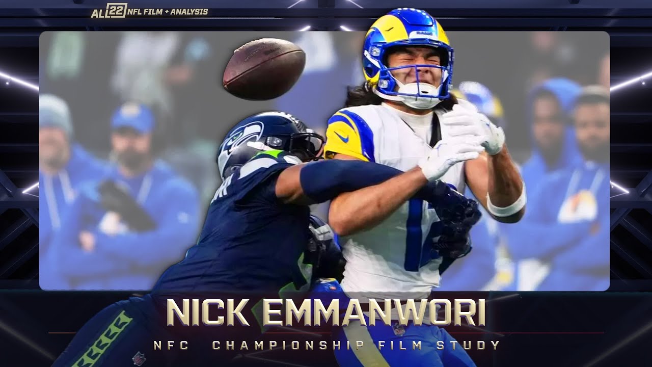 NICK EMMANWORII'S 2ND QUARTER COVERAGE TURNED THE TIDE: SEAHAWKS ROOKIE FILM STUDY
