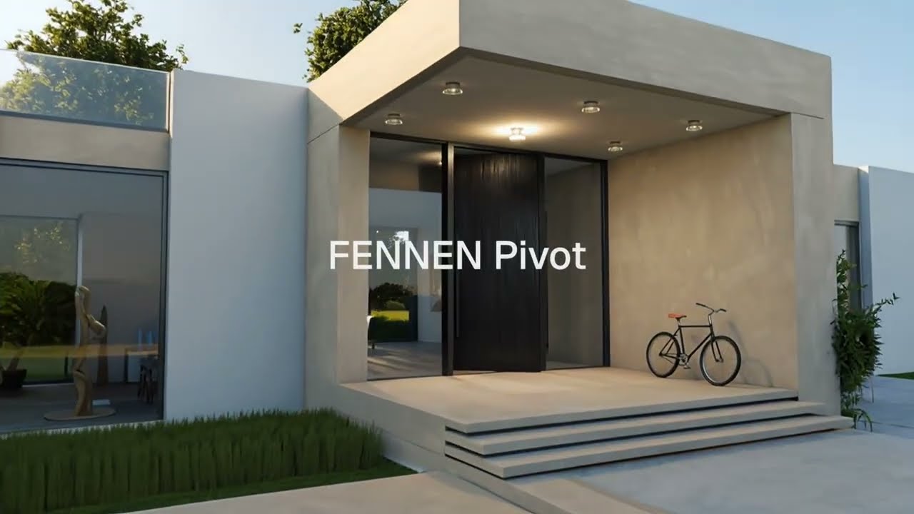 FENNEN Pivot - die Haustür als architektonisches Element.