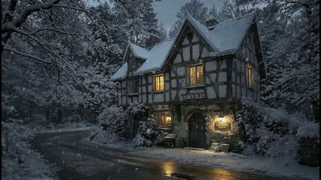 Cozy Lanterned Haven ❄️ Peaceful Winter Piano Music (1 Hour)