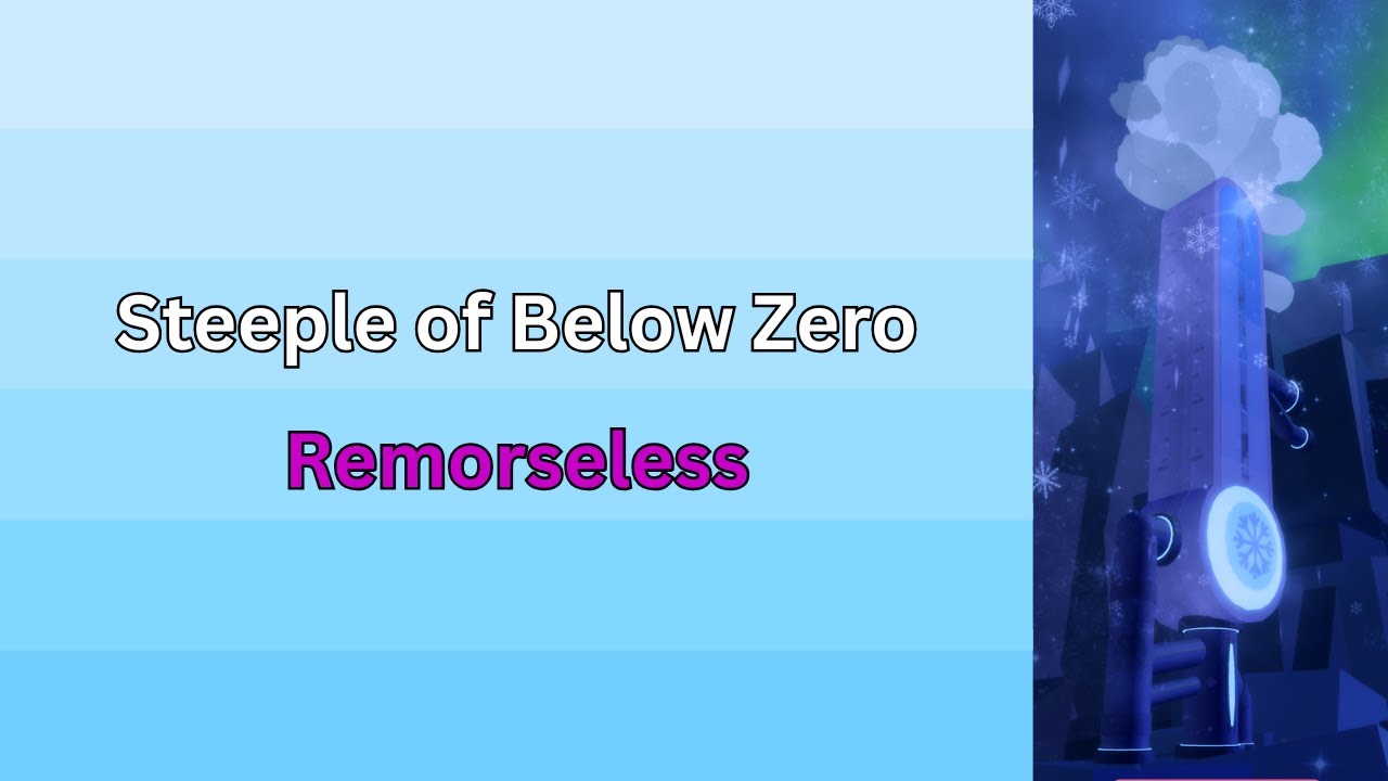 Steeple of Below Zero (SoBZ): EToH Christmas 2025