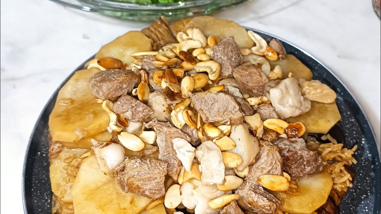 باقل من ساعة اعملي اطيب افطار برمضان المقلوبة أكلة مهيبوبة
