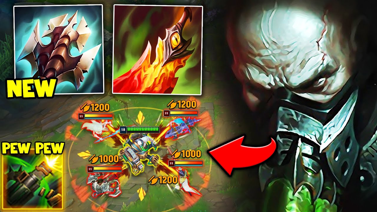 THE NEW TITANIC HYDRA JUST BROKE URGOT! ABUSE THIS CHAMP WHILE YOU CAN!