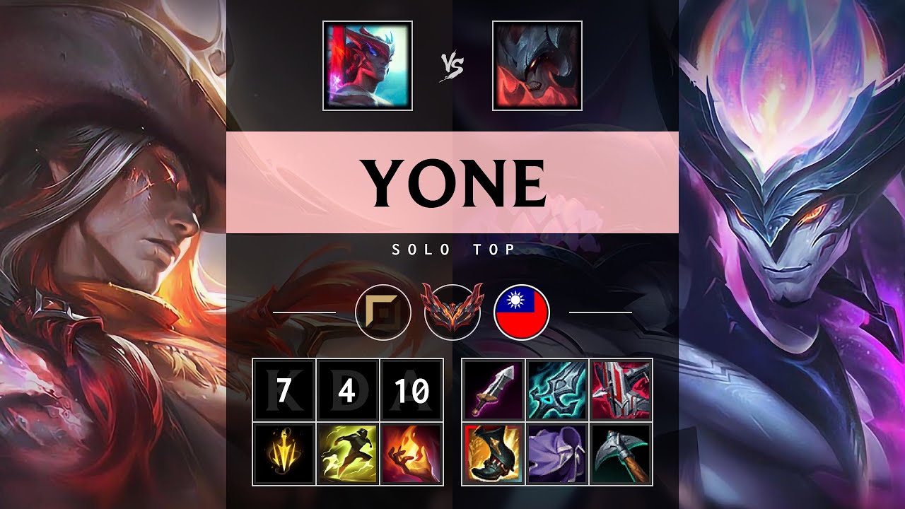 Yone Top vs Aatrox - TW Grandmaster Patch 25.18