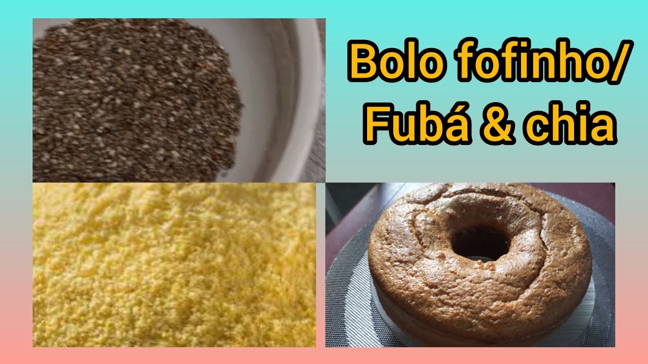 #BoLo#fofinho#fubá#chia...