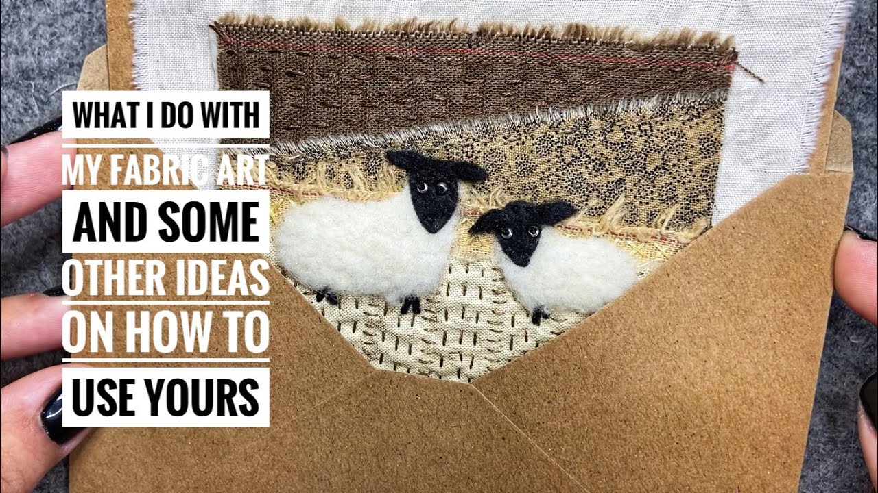 What do I do with my fabric art? And a few ideas on how you can use yours.