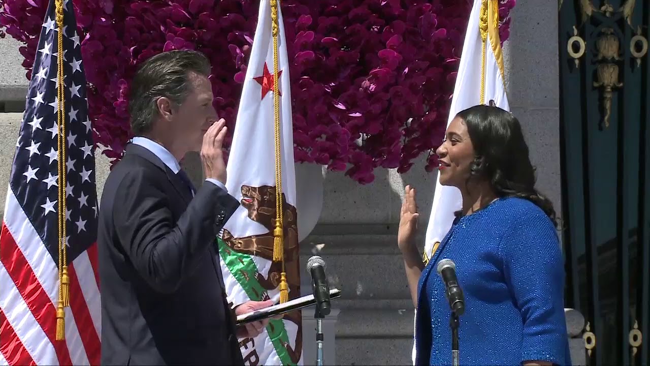 London Breed sworn in as San Francisco Mayor
