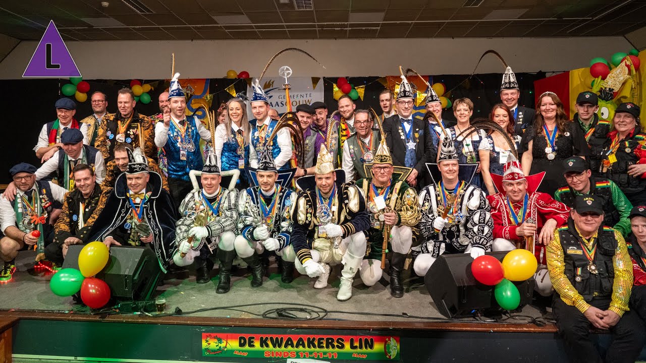 Carnavalskriebels bij de Sleuteloverdracht Maasgouw