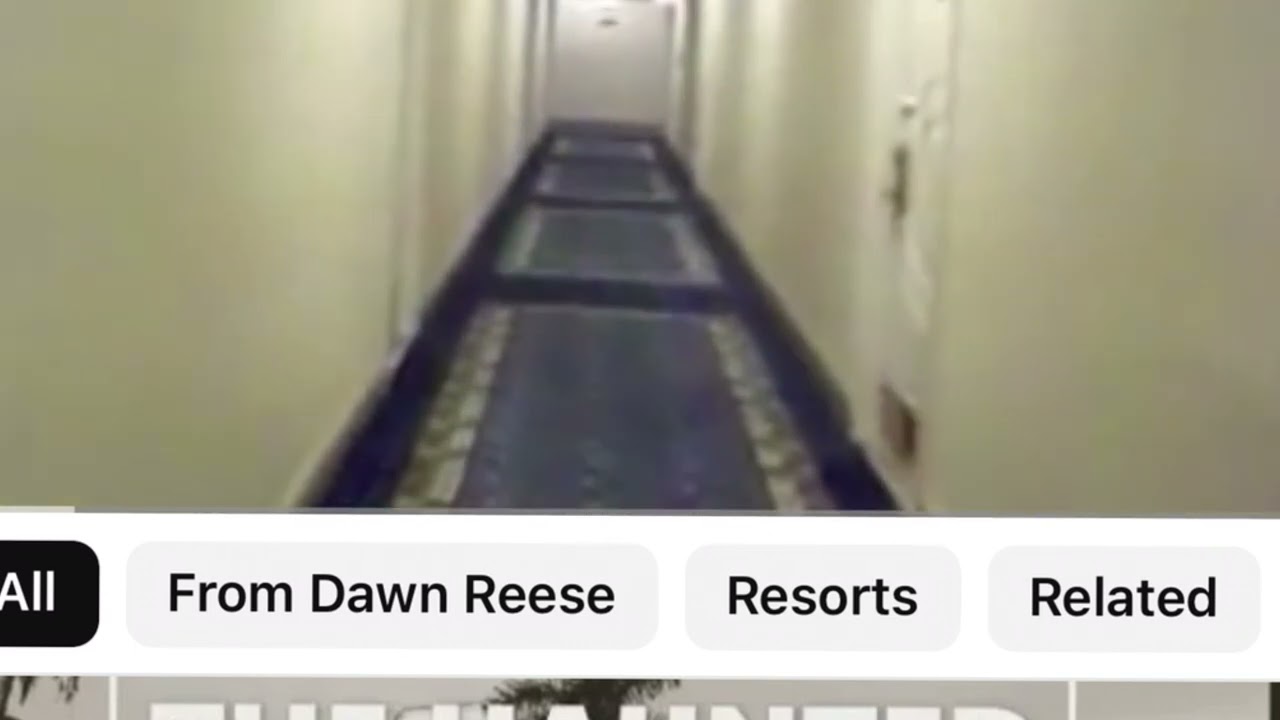 Hollywood Beach Resort ghost hallway