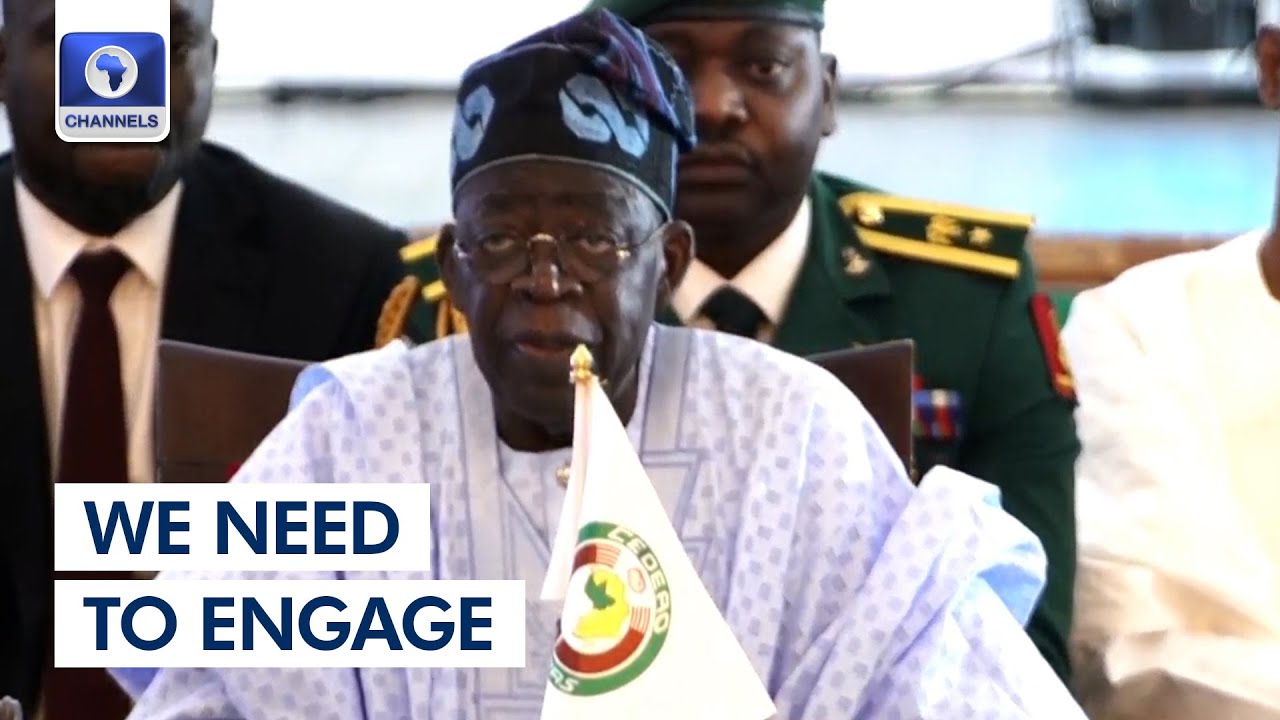 It Is Crucial To Engage Niger Coup Leaders &mdash; Tinubu