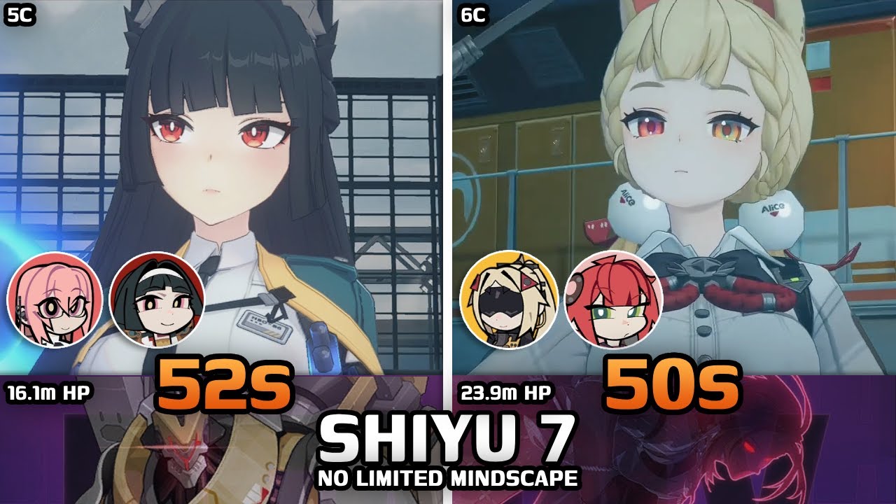 Miyabi Yanagi Astra & Alice Trigger Yuzuha Shiyu Showcase | Shiyu 7 2025-09-12