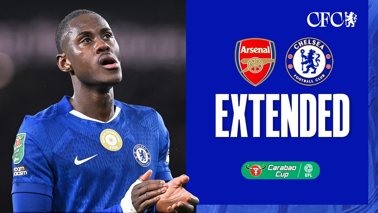 Arsenal 1-0 Chelsea (AGG 4-2) | HIGHLIGHTS - Extended | Carabao Cup 2025/26