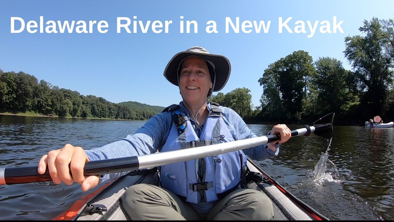 Delaware River - Kayaking the Delaware for the first time in my new kayak!