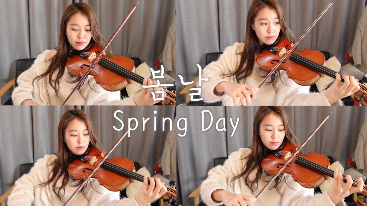 BTS(방탄소년단)_Spring Day(봄날) VIOLIN COVER