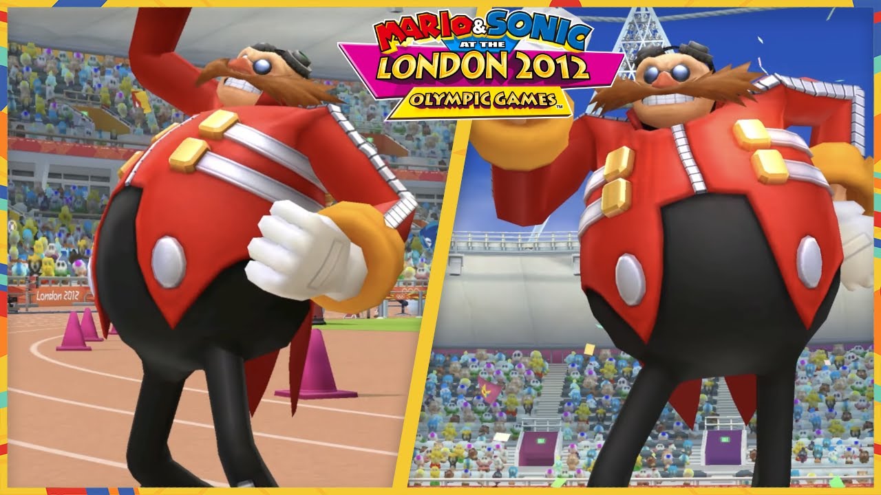 All 2012 Olympic Events as Dr. Eggman | Mario & Sonic at the London 2012 Olympic Games