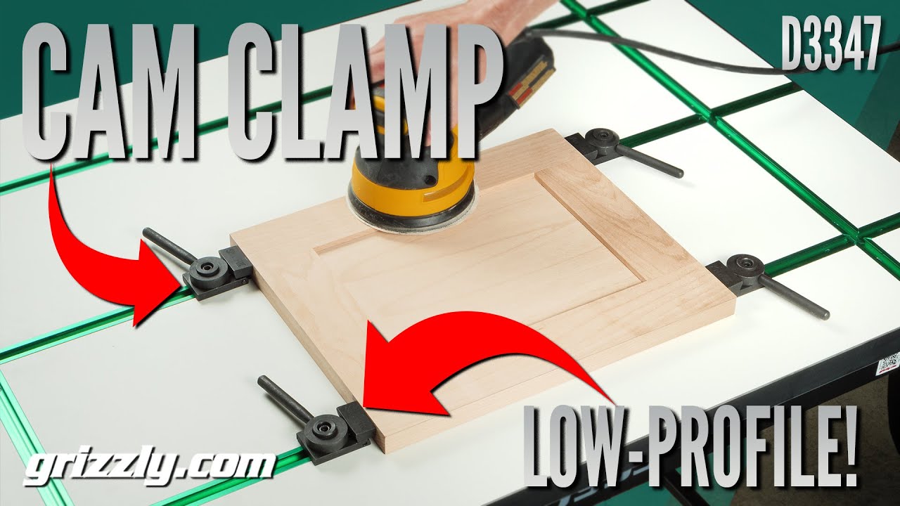 Shop Fox D3347 - Cam Clamp for T-Slots