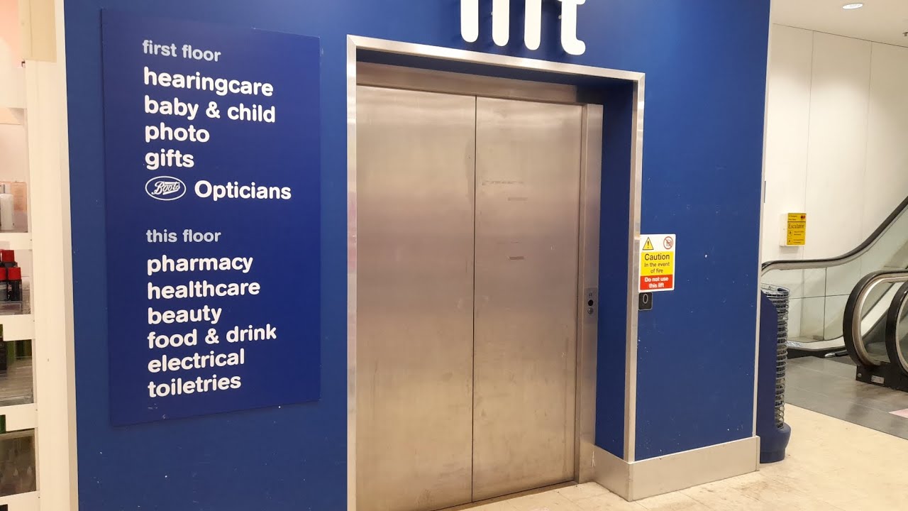 Pickerings Lift at Boots in Northampton 