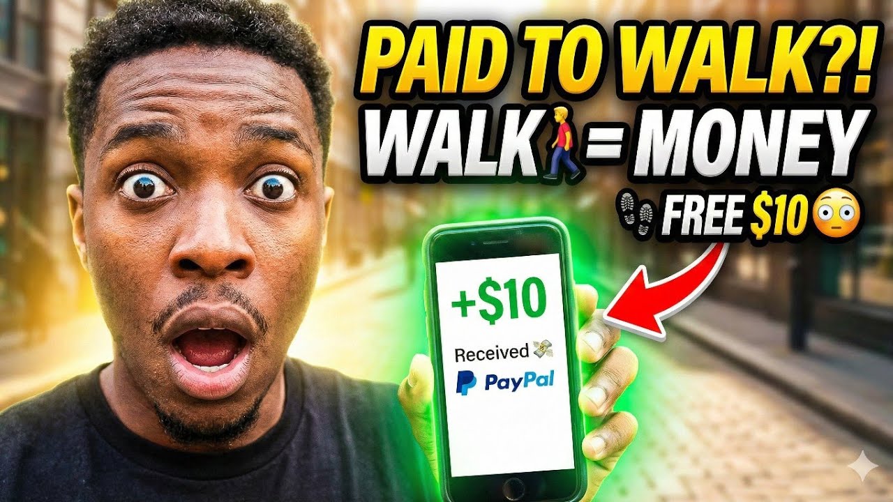 Turn Your Steps Into PayPal Cash 💸 | WalkTask App