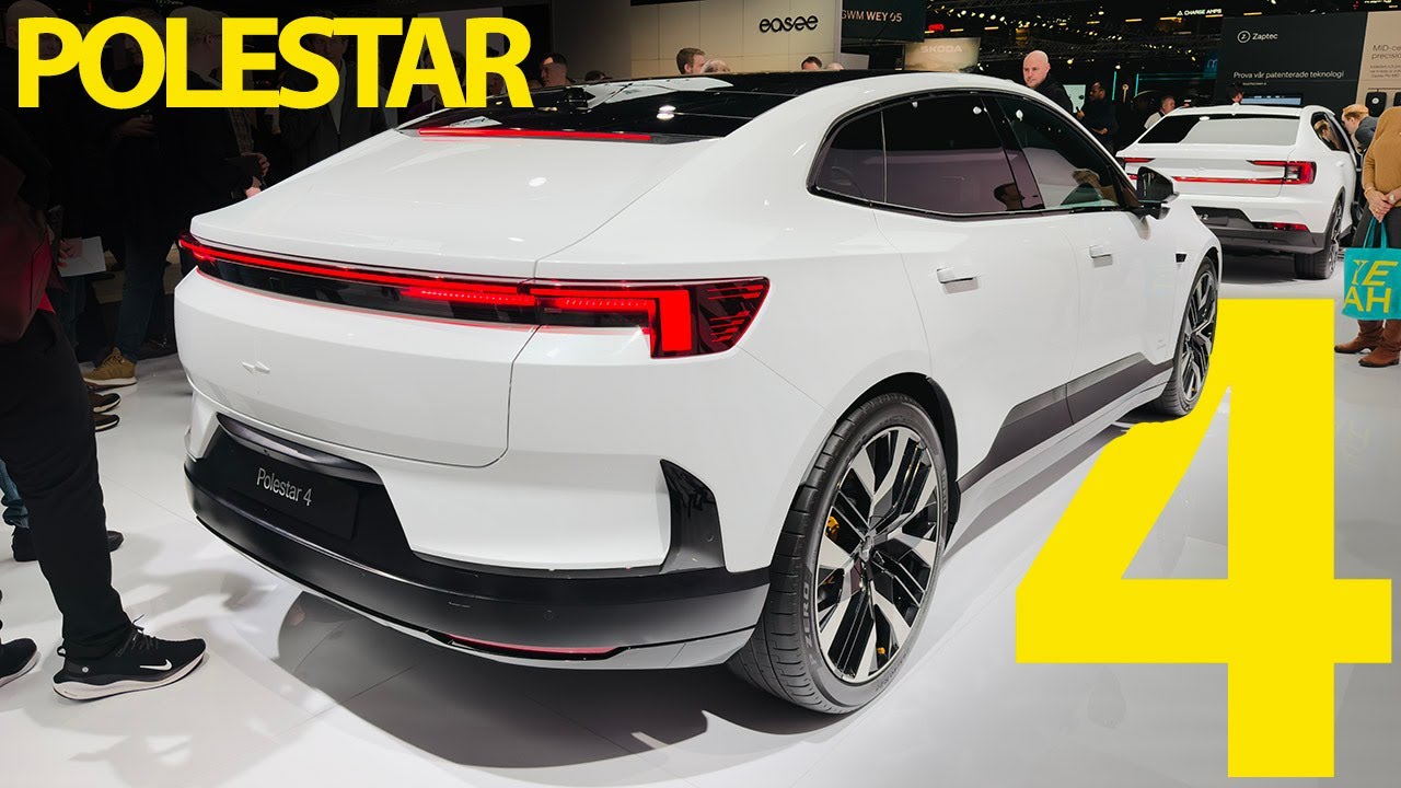 Elbilen utan BAKRUTA som ska rädda POLESTAR! (premiär för Polestar 4)