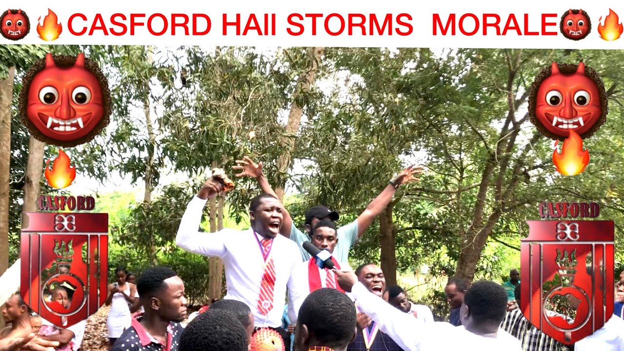 Casford Boys STORMS UCC Graduation with MORALE👹🔥#casfordhall