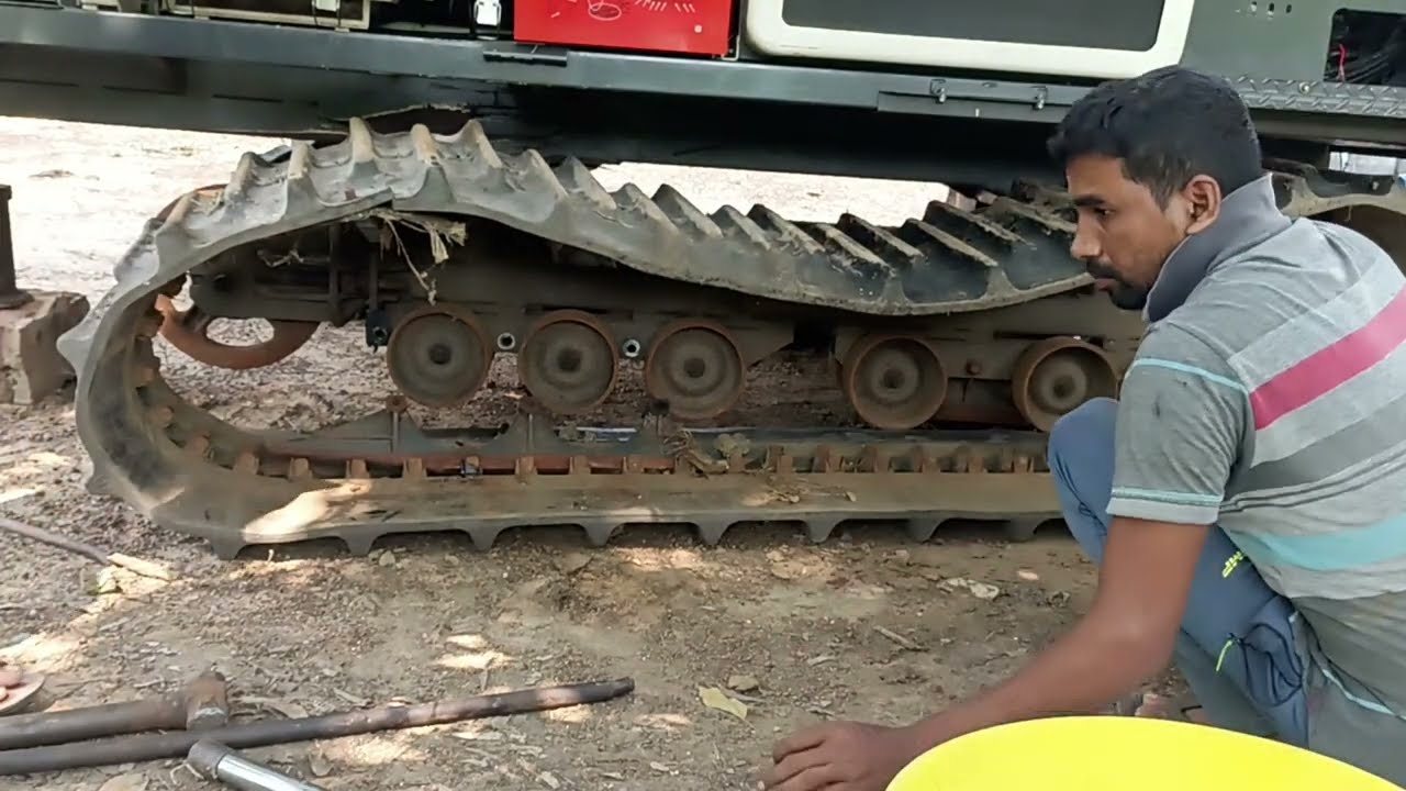Kubota Chain Harvest Track Bearing & Rollar Drive Change
