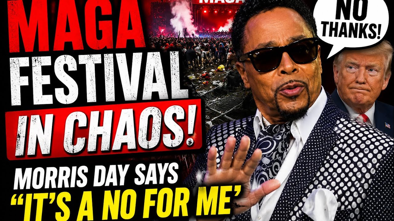 MAGA Festival in CHAOS &mdash; Morris Day Says 