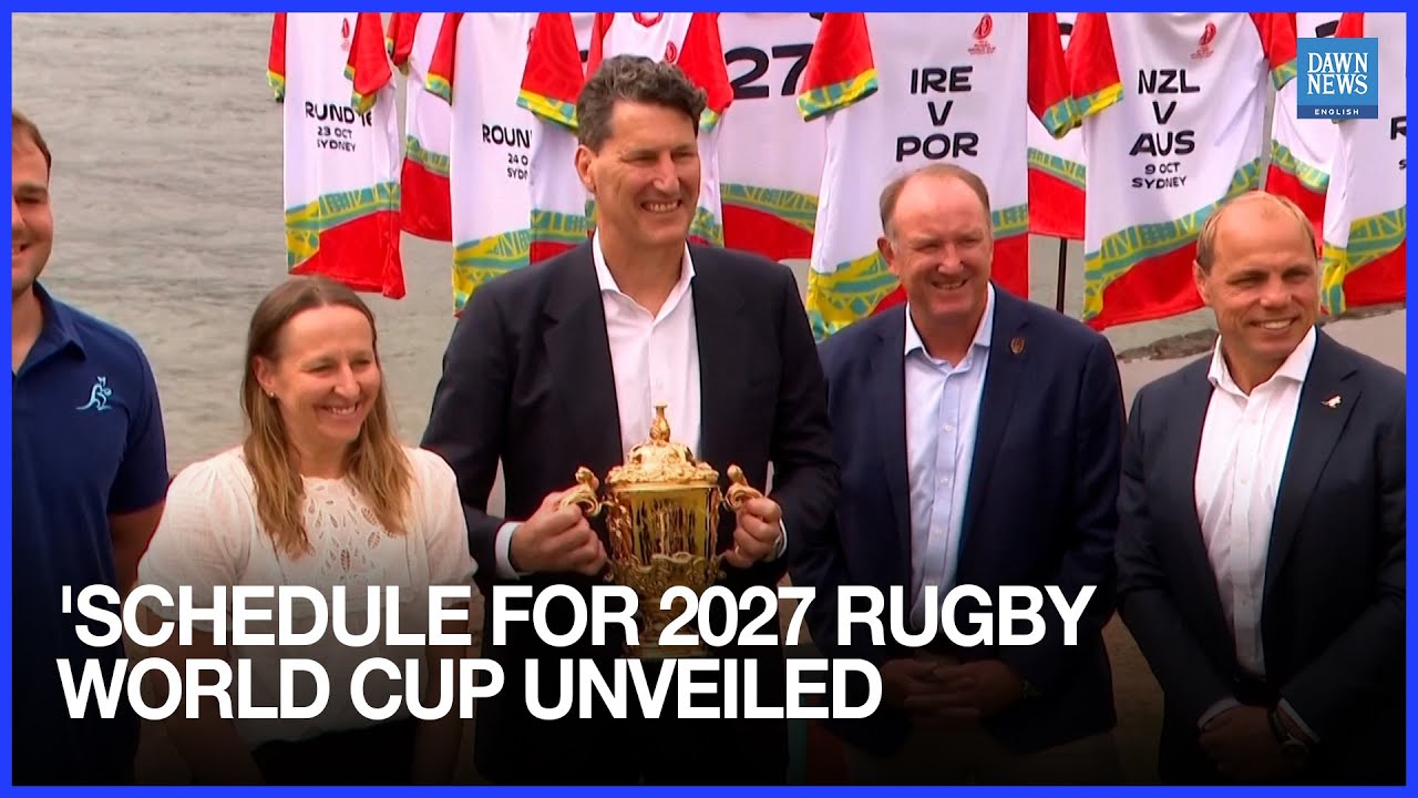'A Nationwide Celebration,' Says World Rugby Chair As Schedule For 2027 World Cup Unveiled