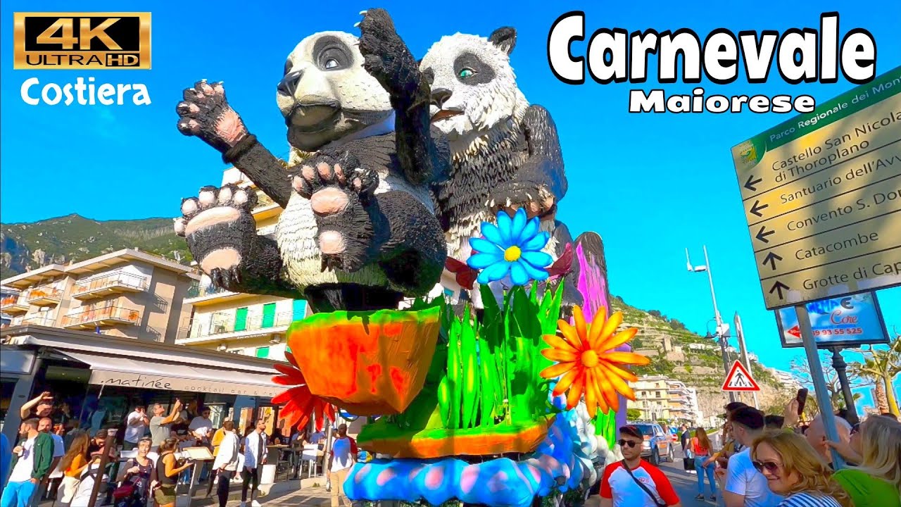 Gran Carnevale Maiori Maggio 2023 🇮🇹 Carri Allegorici