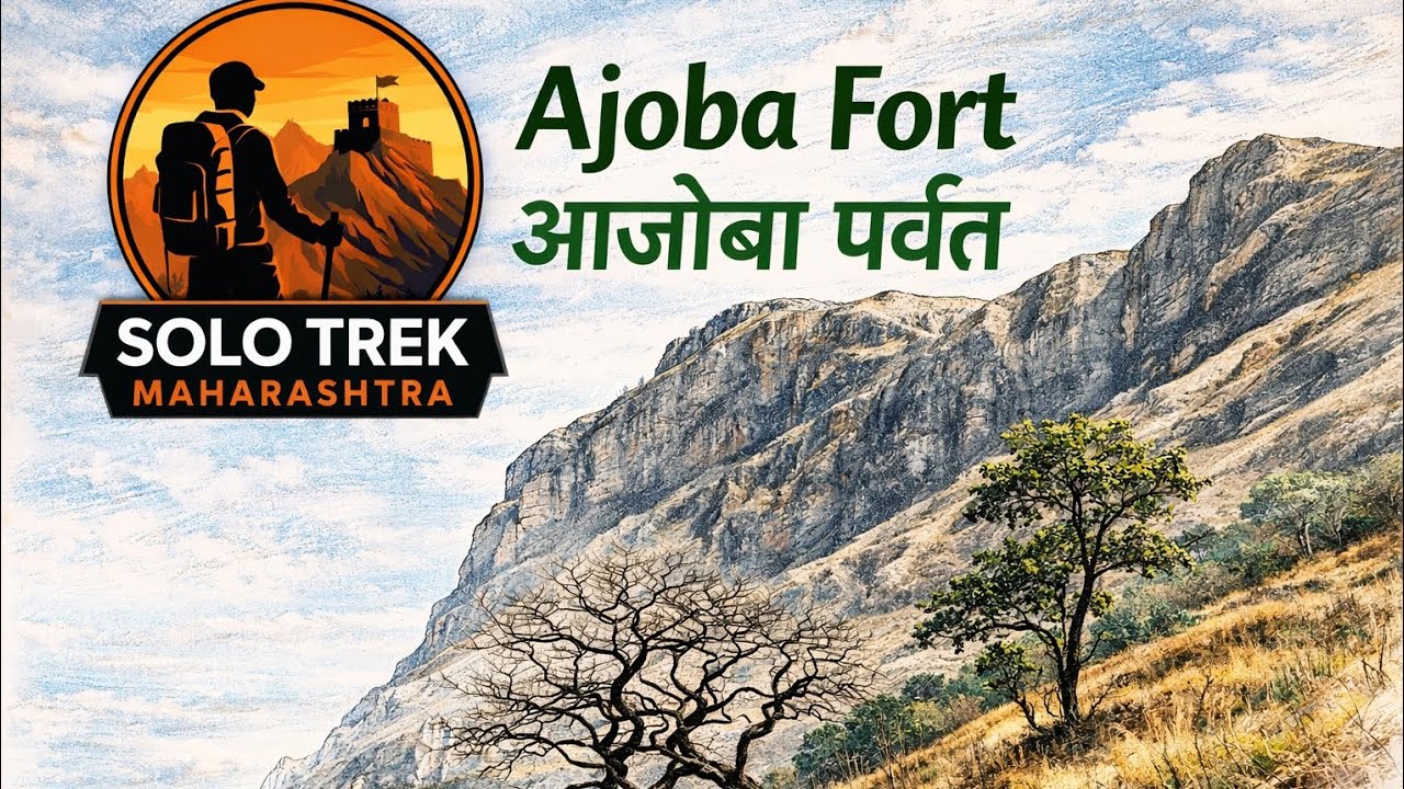 Ajoba Trek Solo अजोबा डोंगर ट्रेक संपूर्ण माहिती |Sahyadri Marathi #AjobaTrek #Sahyadri #MarathiTrek