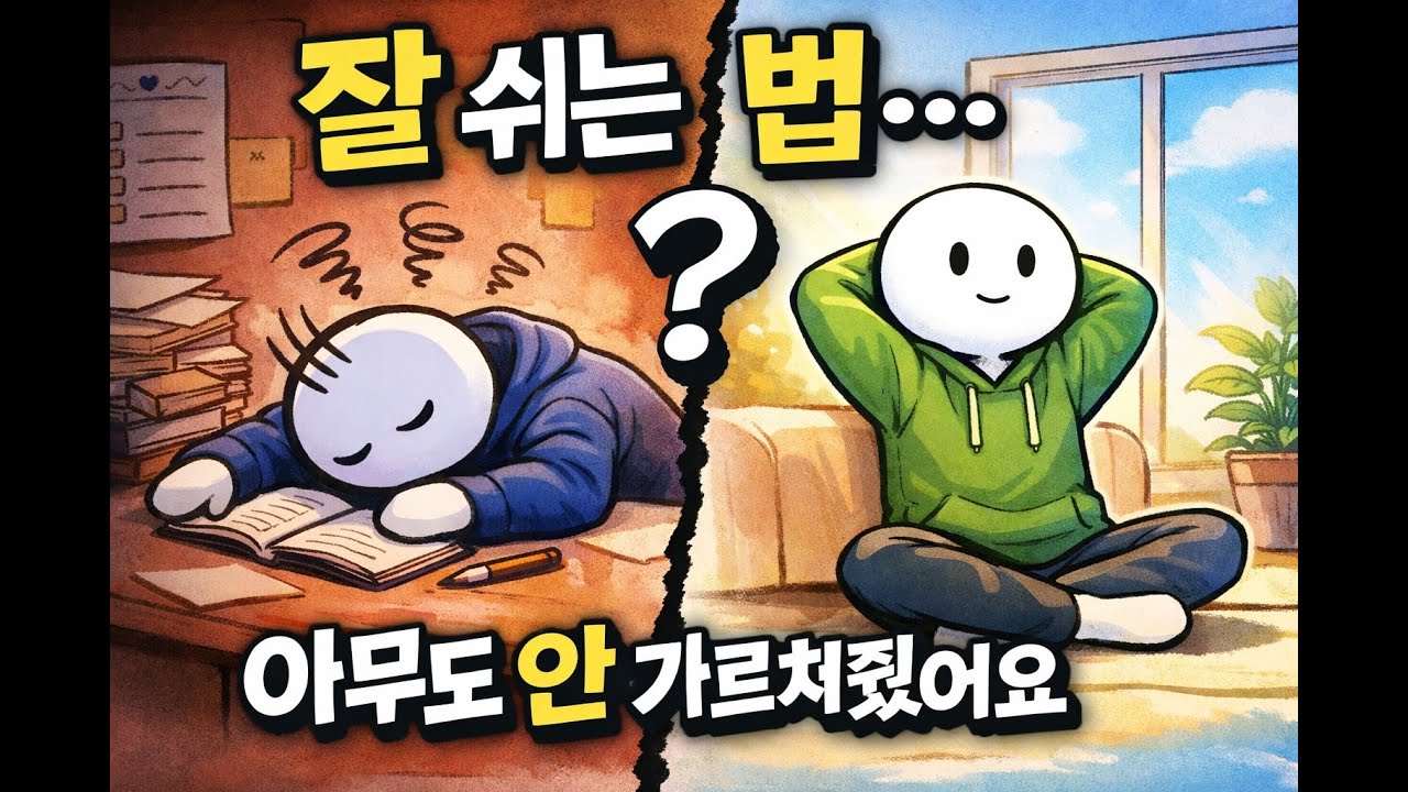 번아웃은 갑자기 오지 않아요.잘 쉬는 법을 아무도 안 가르쳐줬어요.
