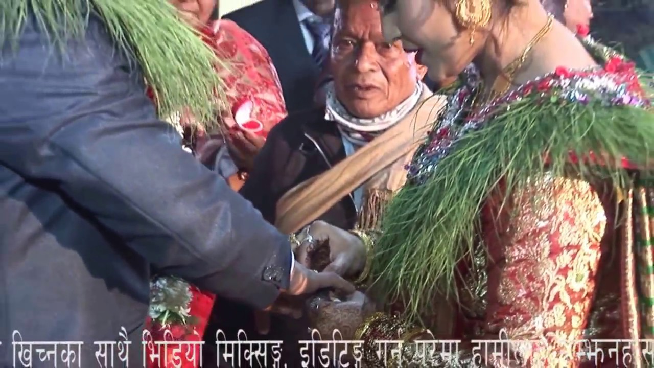 Arjun Maharjan  wedding Mina Dangol