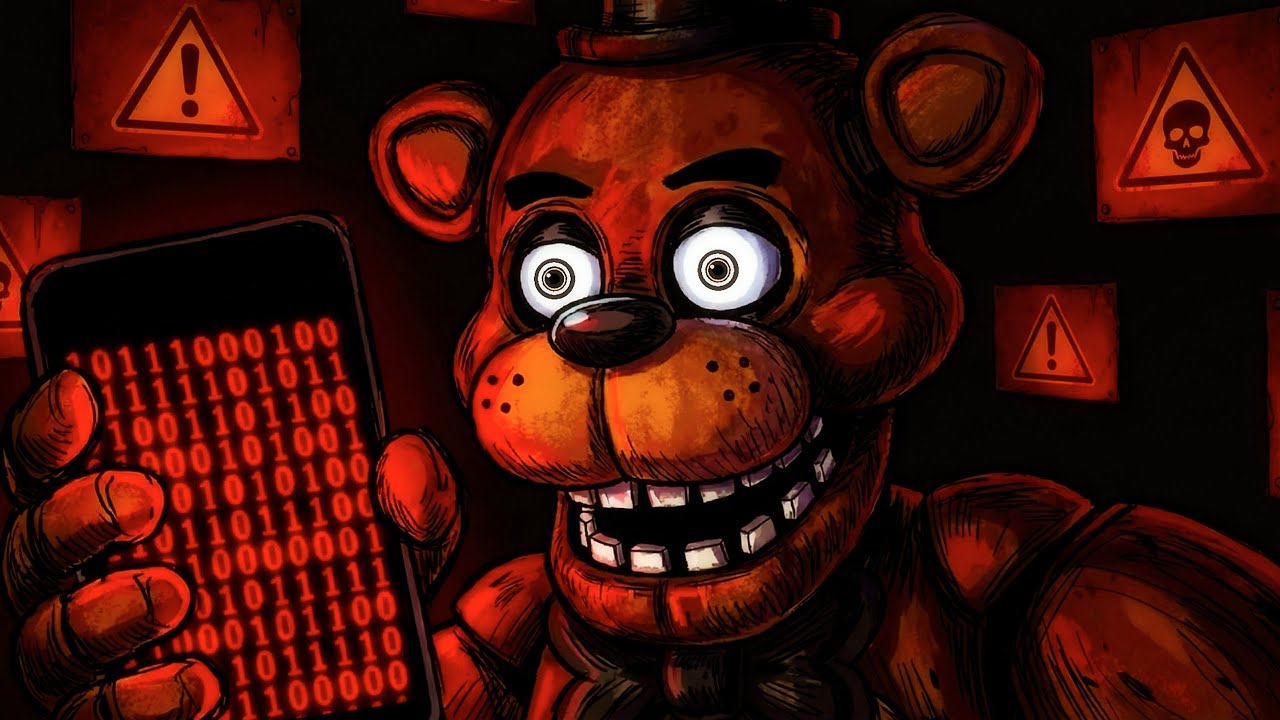o BIZARRO SUBMUNDO dos APKs de FNAF com VÍRUS