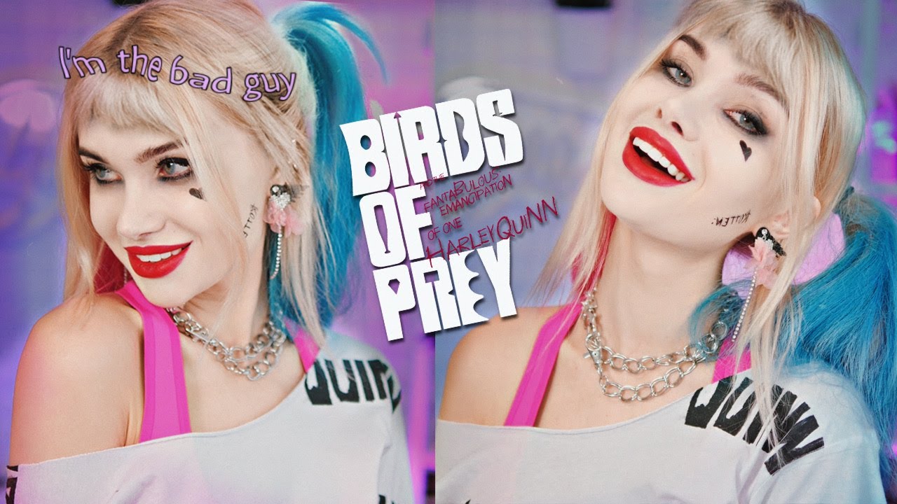 Перевоплощение в Harley Quinn 💘  BIRDS OF PREY (макияж,одежда,волосы)  | Харли Квинн Хищные птицы