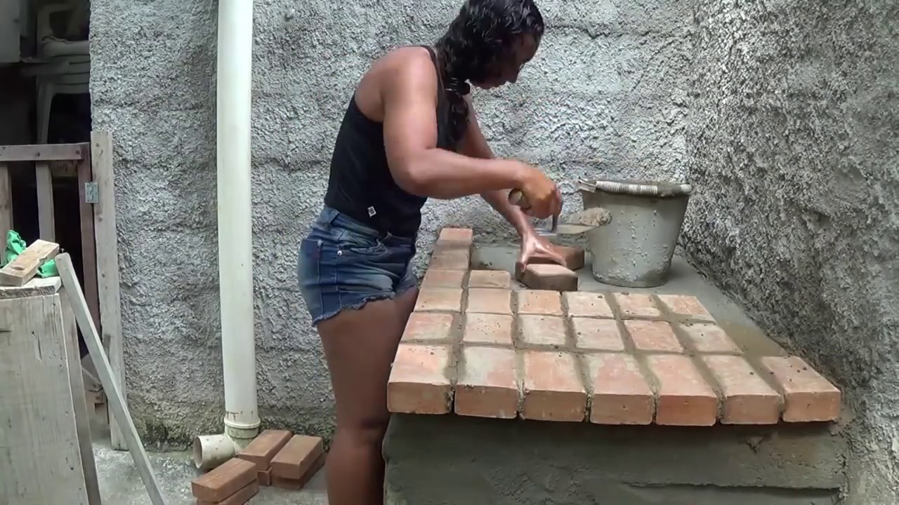 CONSTRUINDO MEU FOGÃO DE LENHA MESMO SEM TER PRATICA