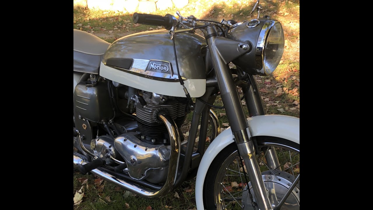 Norton Pre Commando twin motor rebuild final assembly and startup