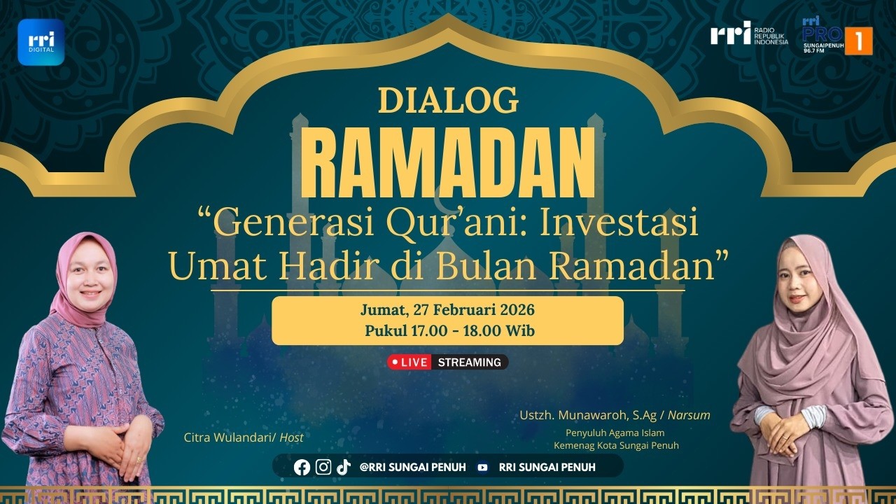 🔴[LIVE] DIALOG RAMADAN - “Generasi Qur'ani : Investasi Umat Hadir di Bulan Ramadan”