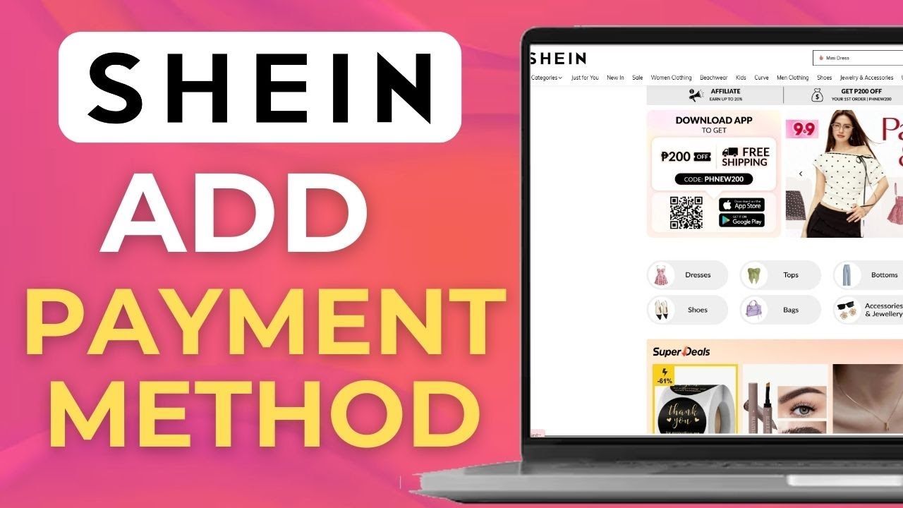 How To Pay On Shein App - Add Payment Method On Shein