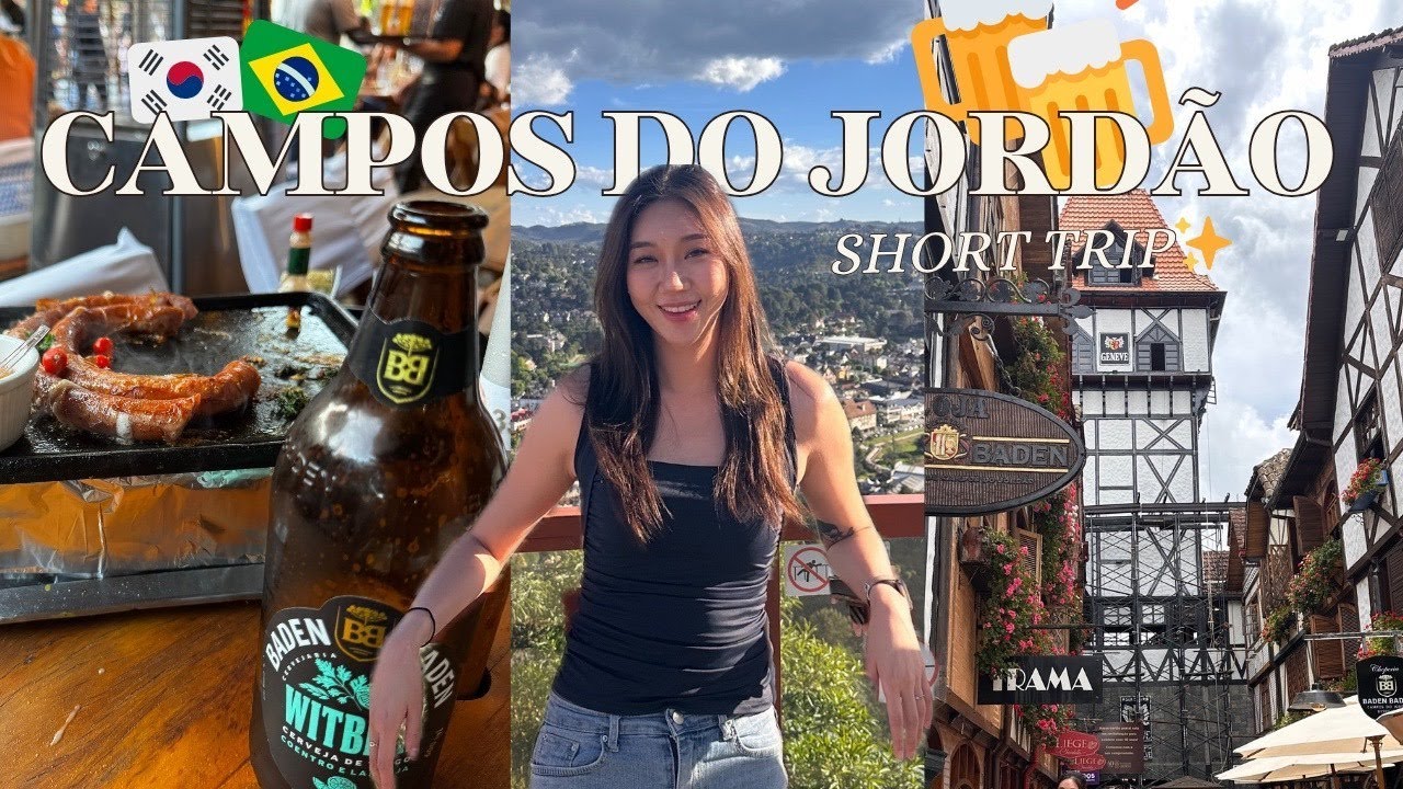 (KOR/POR/ENG)Korean Girl🇰🇷Lives in Brazil🇧🇷 VLOG⎮상파울루 브이로그⎮캄푸스두조르당, 상파울루근교여행, 브라질의작은유럽